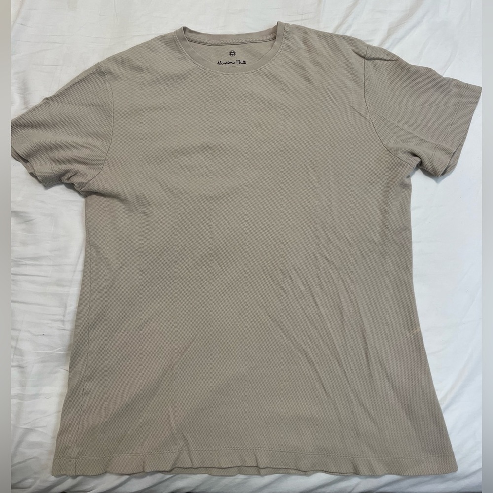Massimo Dutti Knitted T-Shirt